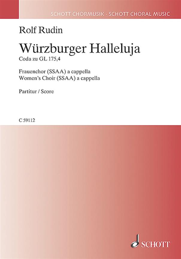 Würzburger Halleluja : Coda zu GL 175,4