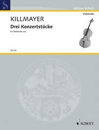 3 Concert Pieces : for Cello solo
