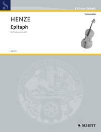Epitaph : for solo cello