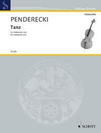 Tanz : for cello solo