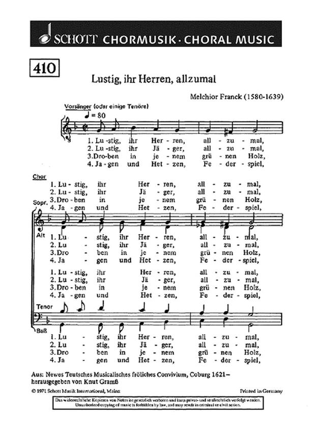 Lustig, ihr Herren, allzumal : (Coburg 1621)
