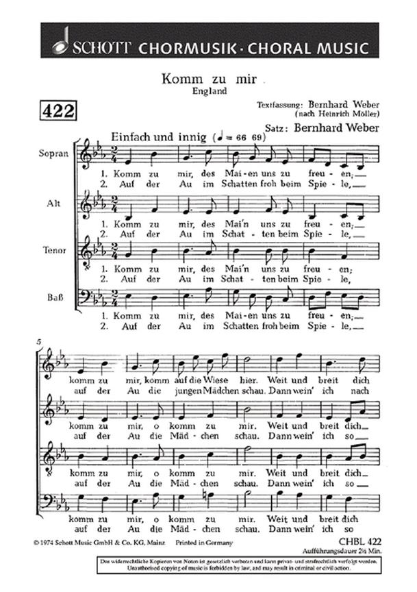 Komm zu mir : (England)