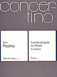 Lust hab ich ghabt zur Musika : Variationen zu einem Liedsatz von Ludwig Senfl