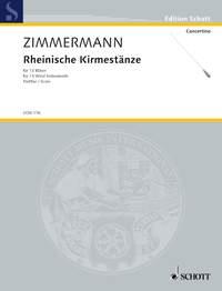 Rheinische Kirmestanze : for 13 Wind Instruments