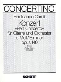 Concerto E Minor op. 140 : Petit Concerto