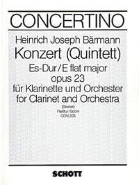 Concerto (Quintett) Eb major op. 23