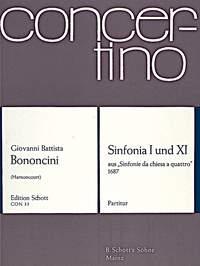 Sinfonia I and XI op. 5 : from Sinfonie da chiesa a quattro, A Minor and C Major