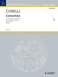 Concertino Bb Major : (after the Sonata da camera for 2 violins and basso continuo)