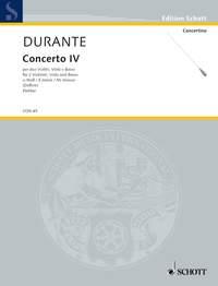 Concerto IV E Minor