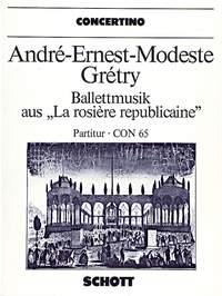 Ballet music : from La rosière republicaine