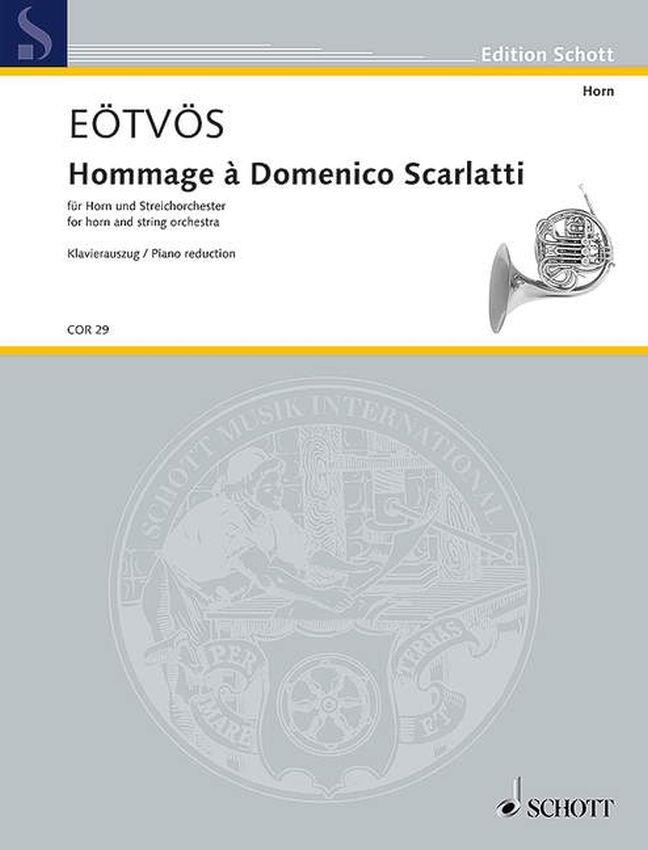 Hommage à Domenico Scarlatti : für Horn und Streichorchester