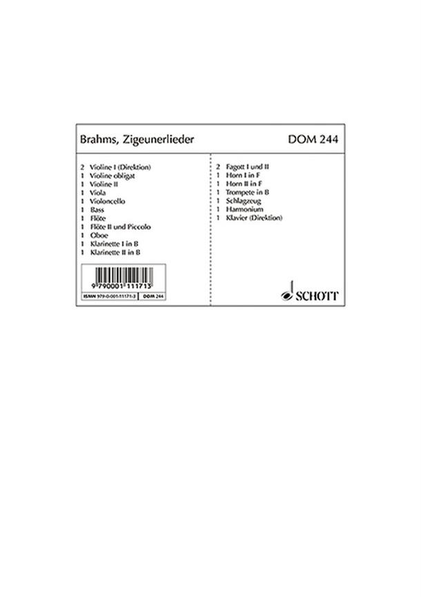 Zigeunerlieder op. 103