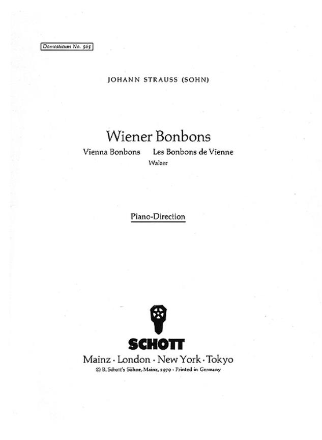 Wiener Bonbons op. 307 : Waltz