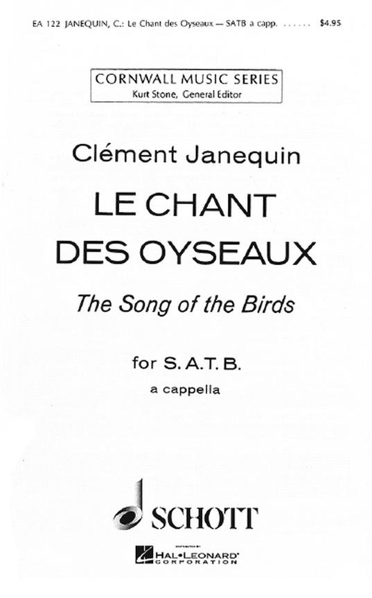 Le Chant des Oyseaux : Réveillez vous cueurs endormis - Chanson