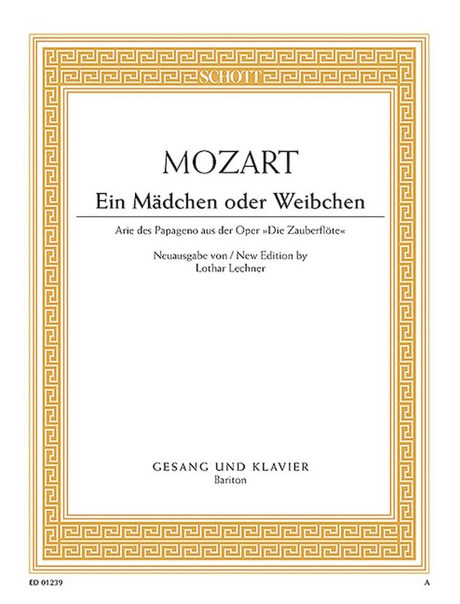 Ein Madchen Oder Weibchen
