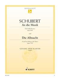 An die Musik-Die Allmacht