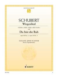 Wiegenlied & Du Bist Die Ruh