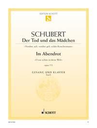 Tod Und Das Madchen & Abendrot