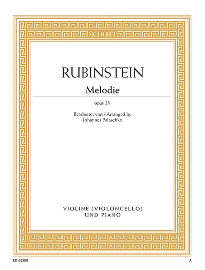 Melody in F op. 3/1