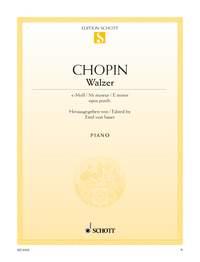 Waltz in E minor Opus posthume