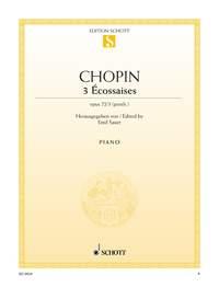 Ecossaisen(3) Opus 72/3