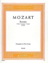 Sonate F Kv280