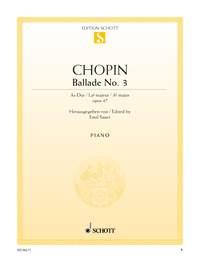 Ballade No. 3 As-Dur op. 47
