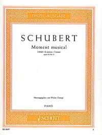 Moments Musicaux F Opus 94/3
