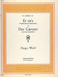 Er ist's-Der Gärtner : Frühling lässt sein blaues Band-Auf ihrem Leibrösslein