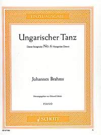 Ungarischer Tanz Nr. 6 : (Original-Ausgabe)
