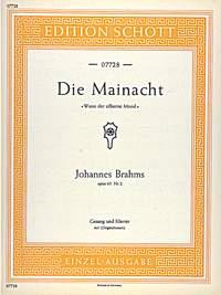 Die Mainacht (Wann der silberne Mond) op. 43/2