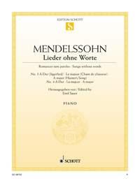 Lieder Ohne Worte 3 & 4 Opus 19