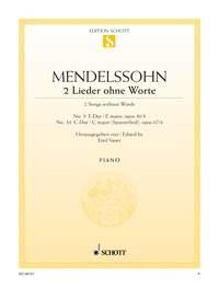 Lieder Ohne Worte 9 E Opus 30/3 &