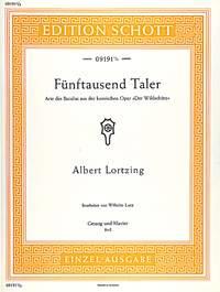 Der Wildschütz : Fünftausend Taler