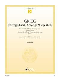 Solvejgs Lied-Solvejgs Wiegenlied op. 55/4 & 23 : aus Henrik Ibsens Peer Gynt