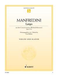 Largo op. 3/12 : aus Concerto grosso (Weihnachtskonzert)