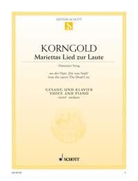 Mariettas Lied op. 12 : Glück das mir verblieb