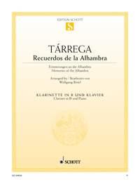 Recuerdos de la Alhambra : Erinnerungen an die Alhambra