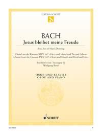 Jesus bleibet meine Freude : Choral aus der Kantate Nr. 147 Herz und Mund und Tat und Leben