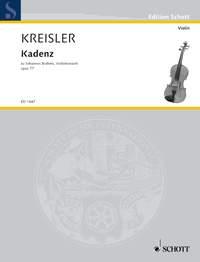 Cadenzen Vioolconcert Opus 77