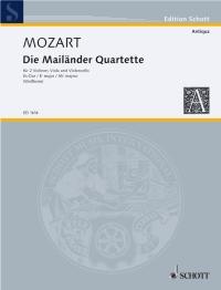 Die Mailander Quartette KV Anh. 213 : No. 4 Eb major