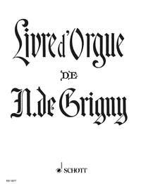 Livre D'Orgue