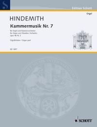 Chamber music No. 7 op. 46/2 : Concerto for Organ and Chamber orchestra