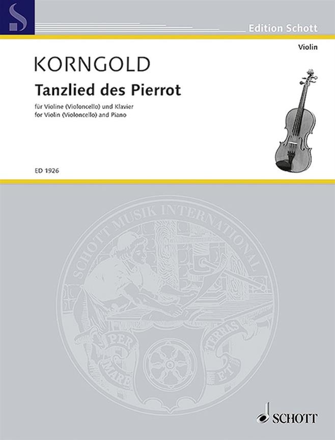 Tanzlied des Pierrot op. 12 : aus der Oper Die tote Stadt