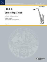 Six Bagatelles : from Musica ricercata for wind quintet