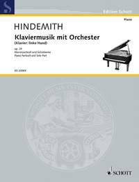 Piano Music with Orchestra op. 29 : (Piano: Left Hand)