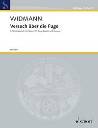Versuch über die Fuge : 5th String Quartet with Soprano
