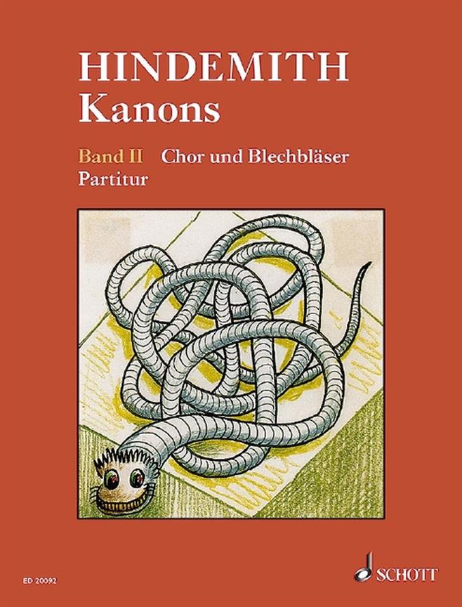 Kanons Band 2 : Band II Für Chor und Blechbläser