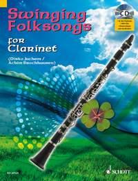 Swinging Folksongs For Clarinet : Cd: Full Performances And Play-Along-Tracks - Piano Part To Print