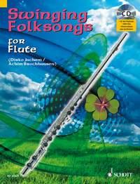 Swinging Folksongs for Flute : plus CD: Full performances and Play-Along-Tracks - Piano part to print